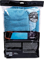Chemical Guys Woolly Mammoth Large Microfiber Drying Towel - 36 x 25 Inch Blue, Ultra Plush Super Absorbent Car Drying Towel for Cars, Trucks, SUVs, Motorcycles, RVs, and Auto Detailing