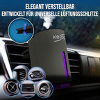 Smart Car Air Freshener: Revolutionary Smart Car Diffuser Vent Clip with 3 Exclusive 10 ml Fragrances (Fresh Essence Collection)