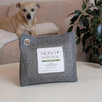 Moso Natural Air Purifying Bag 600g (3 Pack) Premium Bamboo Charcoal Odor Absorber | Pet Odor Eliminator for Home | Room Deodorizer for Large Spaces, Bedroom, Kitchen, Basement | Charcoal Bags