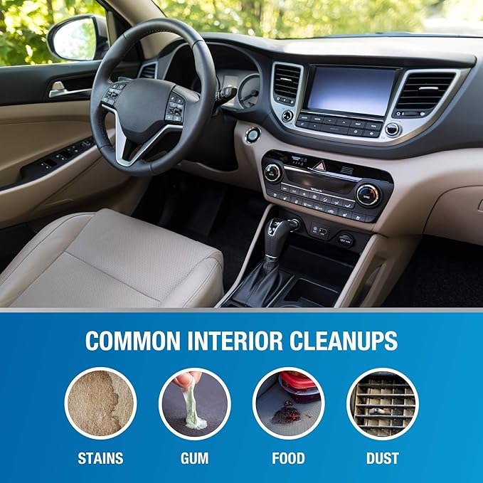 MiracleSpray All-Purpose Car Interior Cleaner – MiracleSpray for Dashboard, Leather Seats, Carpet & Upholstery – Powerful Automotive Detailing Spray – Safe on Vinyl, Plastic & Trim