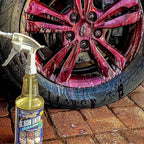 Gliptone GT Iron Eater pH Neutral Wheel Cleaner Gel, Fast Acting, Color Changing Formula for Safe and Powerful Brake Dust & Iron Deposit Removal, Acid-Free Surface Contaminant Remover, 32 Fl Oz