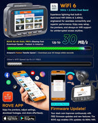 ROVE R2-4K Dual PRO Dash Cam Front and Rear, 4K+2K Dash Camera for Cars, Dual STARVIS 2 IMX678 + IMX675 Sensors, Free 128GB Card + CPL, WiFi 6 - up to 30MB/s Download Speed, 3" IPS, 24Hr Parking Mode