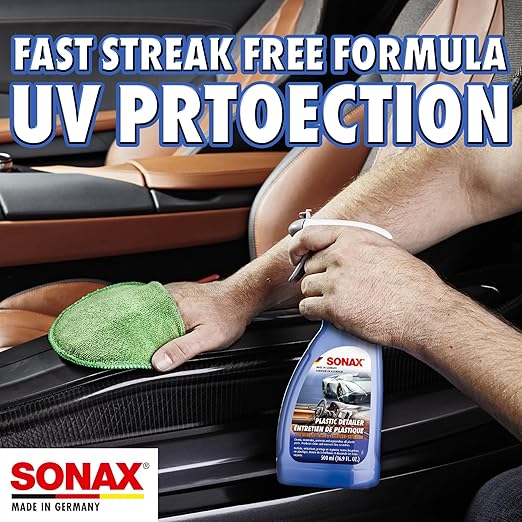 SONAX Profiline Plastic Care – Professional Interior & Exterior Plastic Protectant for Car Plastic Trim, Engine Dressing, and Other Plastic Surfaces | 5L