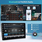 8 Core 6+128G Android Car Radio Stereo for Chevy Silverado/GMC Sierra 2014-2018 Wireless Carplay Android Auto, 10.1'' Touch Screen Head Unit Mirror Link WIFI GPS Bluetooth FM/RDS DSP Backup Camera SWC