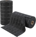 Ferdilan 80 Pack Microfiber Cleaning Cloth Roll,Lint Free Rags Paper Towels & Tear Away Reusable Towels,Washable Shop Rags,Wash Cloths Dish Rags(12" x 12") for Car Kitchen Window Garage-Black
