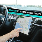CARMOUNT F1 Dashboard Car Mount | Magnetic Phone Holder for Car, Ultra Strong 8X N52 Magnets, 360° Rotation, Universal Dash Mount for All Cell Phones | Magnet Phone Holder for Car (1 Pack)