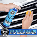 Wontolf Clay Bar Kit, Complete Clay Bars Auto Detailing Clay Luber Lubricant Car Wash Kit, Premium Grade 4 Clay Bars, Lubricant Tablets 10 Pack, Car Detailing Kit for Detailing Cleaning