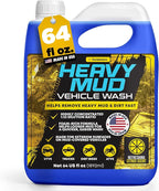 Durabasics Heavy Mud Wash – Highly Concentrated 1:32 Ratio, Thick Foam Car Wash Soap & ATV Cleaner for Trucks, UTV Cleaner, Dirt Bikes & RVs – Works with Foam Cannons & Bucket Washes – 64 fl oz