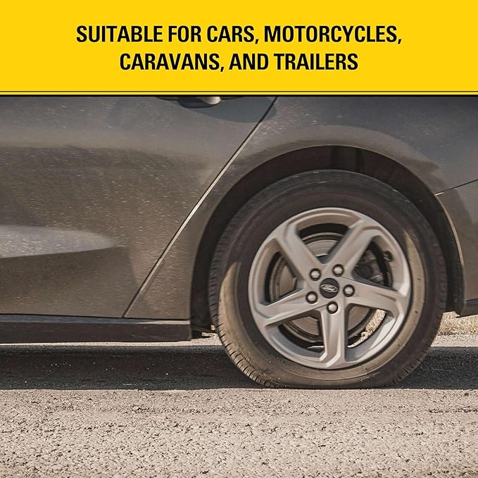 STANLEY AP95 Tire Repair & Inflator – (2x10 oz.) Flat Tire Sealant Spray Kit for Car, Bike, Motorcycle – Seals & Inflates Tubeless Tires – No Jack Needed – Emergency Tire Fix – Rim Safe | 2 Pack