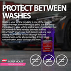Malco Ultra Violet Premium Wash'n Wax – Best 2-in-1 Car Wash and Wax/Cleans and Provides A Durable, High-Gloss Shine in One Fast and Easy Step / 64Oz. (107164)