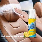 Car Interior Cleaner - Dashboard Stain Remover, 1 Bottle of 150ml Liquid for Grime Dissolving, Steering Wheel Solution with Rapid Evaporation, Auto Supplies, Deep Scrubbing Agent for Doors