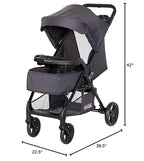 Baby Trend Passport® Carriage Stroller Travel System with EZ-Lift™ Infant Car Seat, Dash Pink