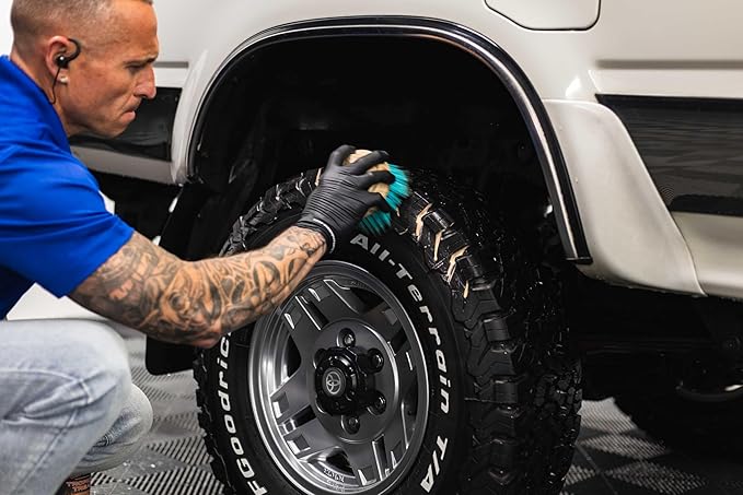 CarCandy - Tropical Tread Water-Based Tire Dressing - Conditions & Protects Rubber to Prevent Cracking & Browning – Safe for Tires, Trim, Plastic & Rubber – Ready to Use (1 Quart)