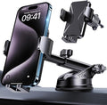 GUWEZ Universal Car Vent Phone Mount: 360° Swivel Holder for Smartphones, Secure Hands-Free Cradle for Easy Navigation & Calls