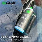 3D SiO2 Ceramic Wash & Wax Soap - 1 Gallon - pH Neutral Car Shampoo with Hydrophobic Protection & Deep Gloss | SiO2 Coating | Scratch-Free Detailing