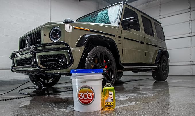 303 Products Ultra Suds Ceramic Car Wash Soap – Ceramic Coating for Cars with Foaming Formula, Enhanced Gloss & Shine Protectant, 48 fl. oz. (30277)