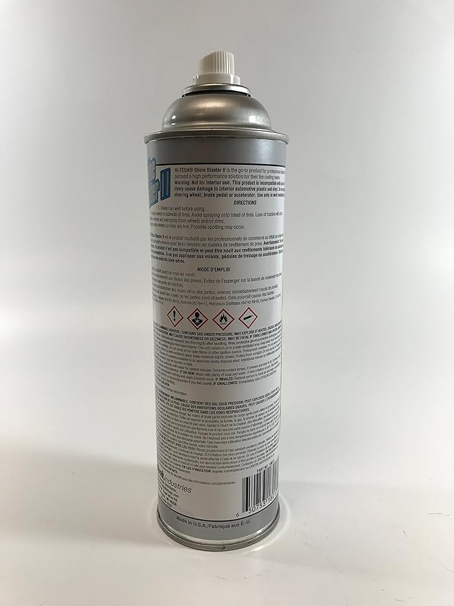 Hi-Tech Shine Blaster II Wet Look Tire Shine Aerosol