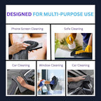 BlonBlon 8-Pack Microfiber Car Towels – Super Absorbent, Large Drying Towels for Cars (600 GSM, 16" x 12")