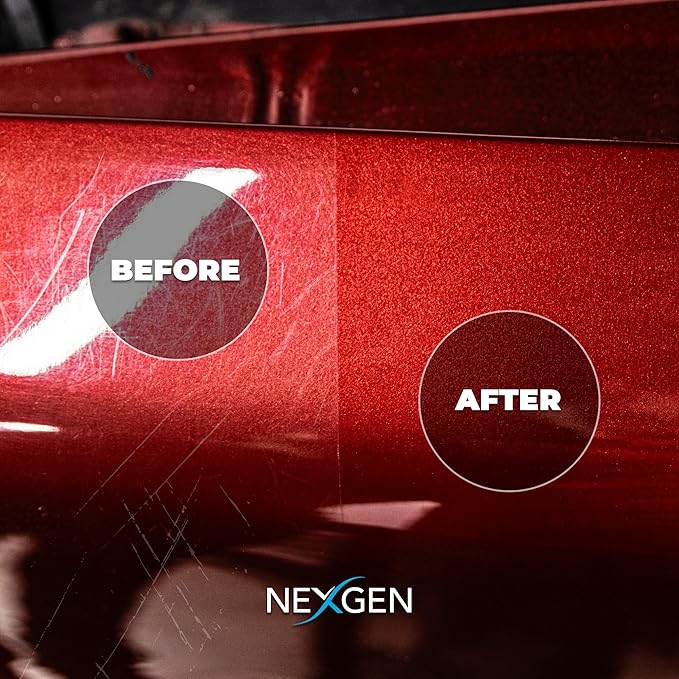 Nexgen Carnauba Spray Car Wax (16oz) - Nano-Polymers & Brazilian Carnauba for UV Defense & Wet-Look Gloss - Instant Car Detailing - Car Cleaning Supplies - Spray wax for Cars, Trucks & More