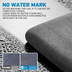 Microfiber Towels Gray for Cars - 6 Pack, High & Short Pile Micro Fiber Cleaning Cloth for Car Washing Drying & Auto Detailing, Water Absorption Lint Free & Non-Streak