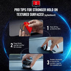 Vacuum Magnetic Car Phone Holder for Your Car, 360° Adjustable Car Phone Mount, Foldable Car Mount, for Magsafe Dashboard Car Bracket Stand for iPhone & Android