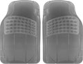 Carbella Automotive Floor Mats for Cars, 2 Piece Car Floor Mats Purple Translucent, Trim-to-Fit All Weather Clear Car Mats for Auto Truck Van SUV, Car Accessories for Women