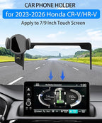 Magnetic Car Phone Mount for Honda CR-V 2023-2026 / HR-V 2023-2026 Accessories, for MagSafe Strong Magnets Cell Phone Holder 7/9-Inch Touchscreen Cradles, with Portable Phone Gripper