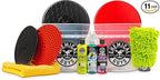 Chemical Guys HOL129 Best Two Car Wash Bucket Kit to Wash & Dry (11 Items Including 3 16 oz. Chemicals)