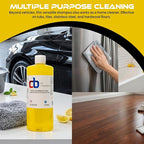 Auto Wash & Shampoo 32oz | Premium PH Neutral Car Wash Soap for Foam Cannon & Pressure Washer | High Foaming Car Shampoo with Lemon Fragrance | Safe for All Paint Types | Adds Shine & Paint Protection