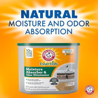 Arm & Hammer Essentials Disposable Moisture Absorber and Odor Eliminator Tub, Fragrance Free, 1 lb., Attracts and Traps Excess Moisture, Ideal Closet Dehumidifier (Pack of 3)
