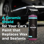 HydroSilex Recharge Car Ceramic Coating - Wet/Dry Applied Protective Ultra Hydrophobic Ceramic Detail Spray Replaces Wax & Sealants - DIY Friendly Car Care Products 6 Months Of Protection - 16 Ounces