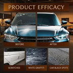 100ml PTZ Cristal Serum Graphene Ceramic Coating for Cars – 9H Nano Quick Coat Spray, High Gloss Shine, Water Beading Protection, Easy DIY Coating for Paint Glass Wheels (2PCS)