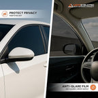 MotoShield Pro 15% VLT Nano Ceramic Window Tint for Car 30” in x 10’ ft 2PLY Roll High Heat Rejection & Glare Reduction Auto Tint Privacy Film, Rejects up to 99% IRR, 99% UV Blocking, Easy DIY Shrink