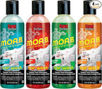 Stoner Car Care 91606 M.O.A.B. High Foaming Car Wash Soap Variety Pack – pH-Neutral, Ultra Concentrated, Safe for Wax & Sealants, Works with Foam Cannon or Bucket – 16 fl oz (Pack of 4)