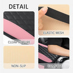 IHOTDER Patchwork Leather Center Console Covers for Cars,Upgraded Arm Rest Cover for Car with Side Storage Pocket for Car Seat Organizer,Middle Console Cover Stylish Car Decoration (Pink)
