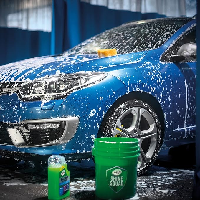 Turtle Wax 53284 M.A.X. Power Car Wash Shampoo Car Care Removes Car Wax 4L
