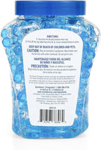 Clorox Fraganzia Crystal Beads Air Freshener, Long Lasting Room Deodorizer and Odor Eliminator Gel Beads to Freshen Home, Car, or Office, Morning Sky Scent, 12 Fl Oz - 12 Pack