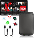 Magic Box 3.0 Support YouTube/Netflix, 2025 Upgraded 4 in 1 Wireless CarPlay Adapter, Smart Netflix carplay Adapter Ai Box, Car Video Box