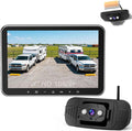 HD 1080P RV Backup Camera Wireless: 8-inch Large Screen Auto Clear Night Vision for RVs, Trailers, Campers - 20 Mins Easy-Install Plug-Play Rear View Camera Pre-Wired for Furrion System