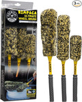 Chemical Guys Rimpaca Ultimate Wheel Brush Set - 3-Piece Wheel Cleaner Brush Kit with Soft Bristle Brushes for Cars, Trucks, SUVs, Motorcycles, and RVs - Safe for Rims, Grilles, and Tight Areas