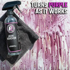 ExoForma Iron Remover - Fast Iron Particle Remover, Prevents Rust | Removes Fallout, Particles & Contaminants, Safe On Paint & Wheels for Car Detailing, 16 oz