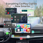 OTTOCAST 2026 Upgrade Mini Cube 3.0, 2-in-1 Wireless CarPlay & Android Auto Adapter, Plug & Play Dongle, Fast Auto-Reconnect, Dual-Band 5Ghz, for Cars with Wired CarPlay & Android Auto (USB Type-A)