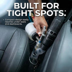 LE LEMATEC Car Wash Equipment: High Pressure Foam Cleaning Gun, Extractor Vacuum Set, Stainless Nozzle for Automotive Detailing, Carpet, Upholstery, Surface Cleaning (LE-WT-0100SB)