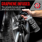Adam’s Graphene Detail Spray Refill Kit - Extends Protection of Waxes, Sealants, & Coatings | Quick, Waterless Detailer For Car Detailing | Clay Bar, Drying Aid, Add Shine Gloss Ceramic Protection