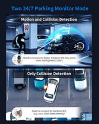 360° View 5 Channel Dash Cam Front and Rear with AI Driver Monitor System DMS, 4K Dash Camera for Cars, Built-in GPS WiFi Night Vision, Dashcam Free 128G Card, 24/7 Parking Monitor Mode, V8 Ultra-5CH