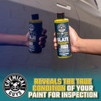 Chemical Guys CWS_803 Clean Slate Deep Surface Cleaning Car Wash Soap, 128 fl oz (1 Gallon), Citrus Scent Chenille Premium Scratch-Free Microfiber Wash Mitt