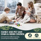 Sprinkle & Sweep: Enzyme Carpet Shampoo - 64oz, Deep Cleaning Pet Stain & Odor Remover, Dog & Cat Mess-Urine-Accident Solution, All Machine Compatible