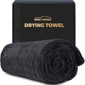 1200 GSM Microfiber Car Drying Towel – Extra Large 24” x 36”, Streak-Free, Scratch-Free, and Ultra-Absorbent for Effortless Car Detailing, Double Twist Pile & & Edgeless Design
