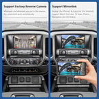 Road Top Wireless CarPlay Android Auto Retrofit Kit for GM HMI 2.0 Cadillac Buick Chevrolet GMC 2014–2020 | CarPlay Interface Decoder Box, Support MirrorLink, Reverse Camera, Navigation