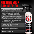 Adam's Polishes Interior Detailer Gallon (Sweet Almond) - Total Car Interior Cleaner, Protectant & Dressing | All Purpose Cleaner & Leather Conditioner | Vinyl, Dashboard, Screen, Seat Cleaner & More